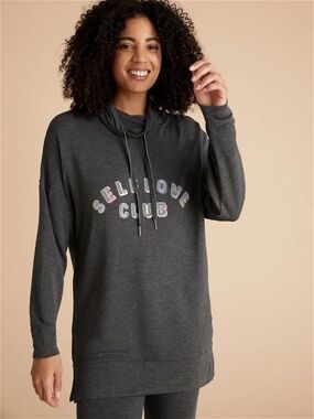 ⭐️ 5 for 20$! ⭐️ Self Love Club Grey Cowl Neck Sweater